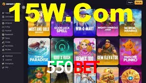 Welcome Bonus 550Bet